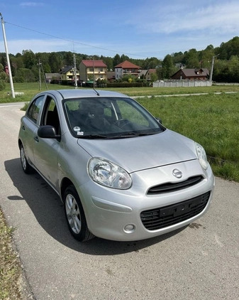 Nissan Micra cena 15999 przebieg: 58000, rok produkcji 2011 z Górzno małe 46